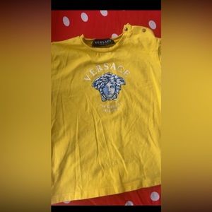 toddler, authentic Versace top wore once
